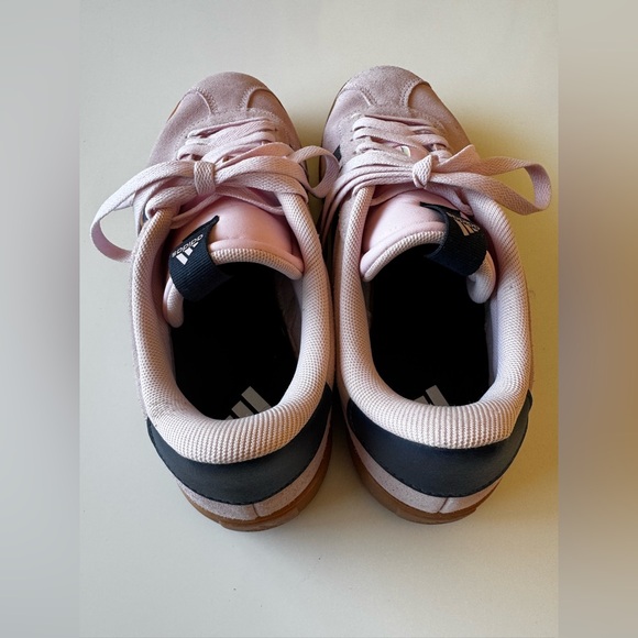 Adidas Pink and Navy VL Court 3.0 Sneakers, women’s size 8.5. Only worn 2x. - Picture 6 of 12